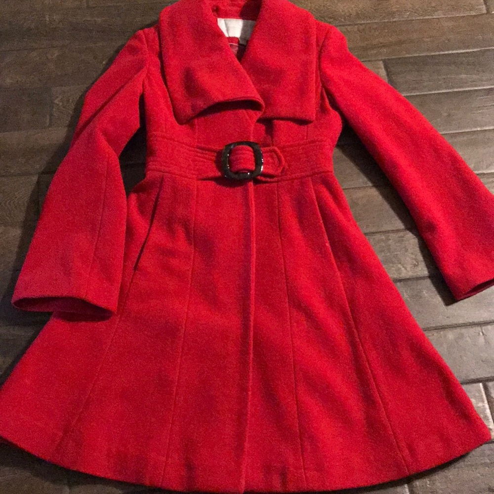 Adorable warm red Jessica Simpson jacket